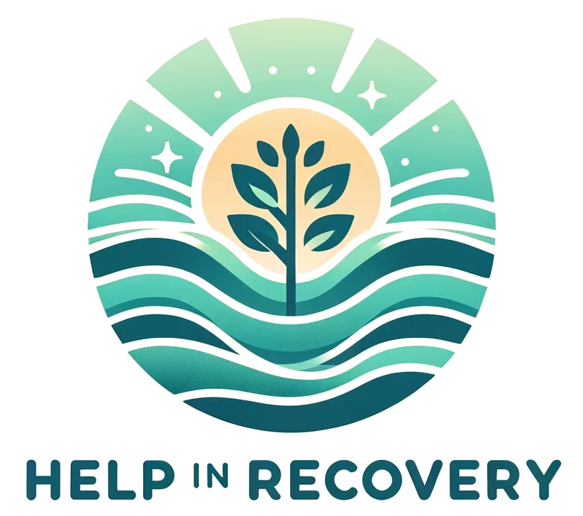 help in recovery logo